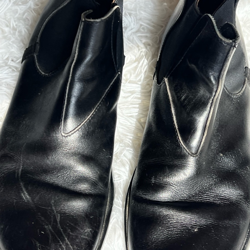 Prada Men's Black Leather Boots